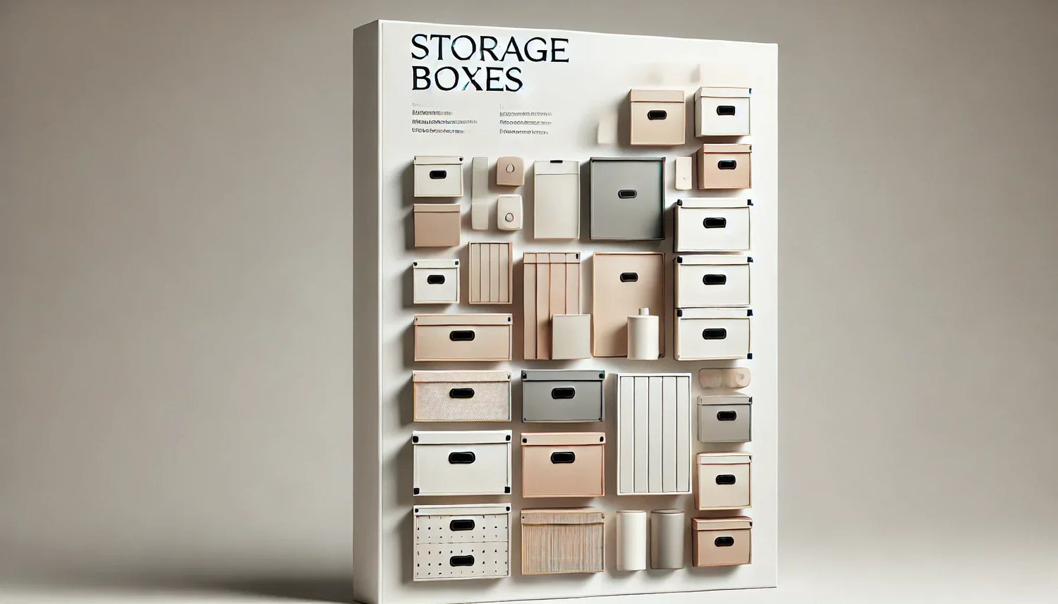Storage Boxes