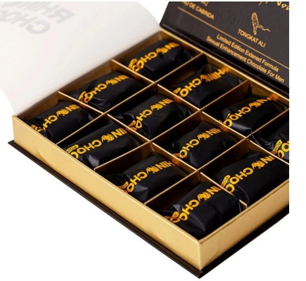 Rhino Choco VIP – Premium 12-Piece Enhancement Chocolate